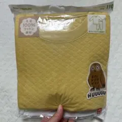 新品未使用　ユニクロ　キルトパジャマ　110 フクロウ