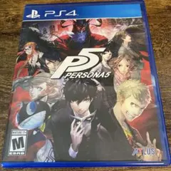 PERSONA5 PS4 ペルソナ5北米版　英語版