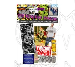 Fuckthisindustry ステッカーセット　ステッカー　2008