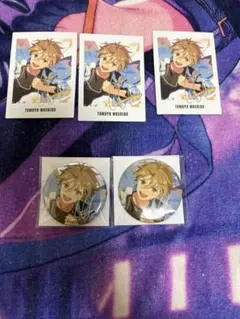 あんスタ 9周年 缶バッジ ぱしゃっつ 真白友也