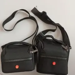 Manfrotto カメラケース 2個セット ブラック