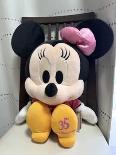 ミニーマウス ディズニーランド35周年記念 ぬいぐるみ