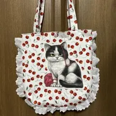 031618 コヤンイサムチョン　ダーツ入りトートバッグ　リトルヤーン