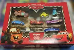 ディズニーストア カーズ プレイセット 箱入り