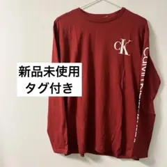 週末SALE‼️ Calvin Klein 肩ロゴ　ロンT