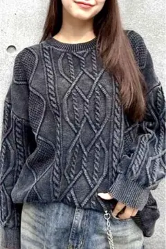 【ENVYM】長袖ニット