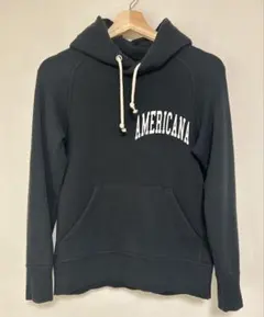 美品　アパルトモン　アメリカーナ　ロゴパーカー　ネイビー アパルトモン アメリカーナ ロゴパーカー ネイビー AMERICANA