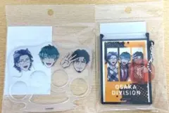 サンキューマート　ヒプマイ 3連アクリルリング · ミラー2点セット