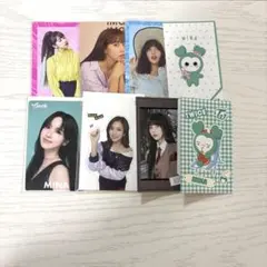 TWICE ミナ トレカ セット fancy 特典 参加賞 クリアトレカ