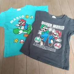 スーパーマリオ Tシャツ 2枚セット 120サイズ