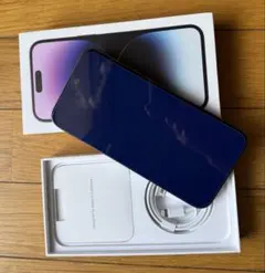 Apple iPhone 14promax256GB本体 充電ケーブル付