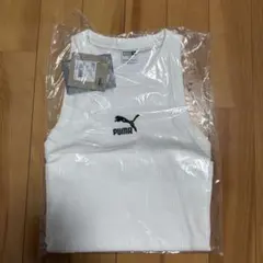 PUMA ホワイト タンクトップ Mサイズ