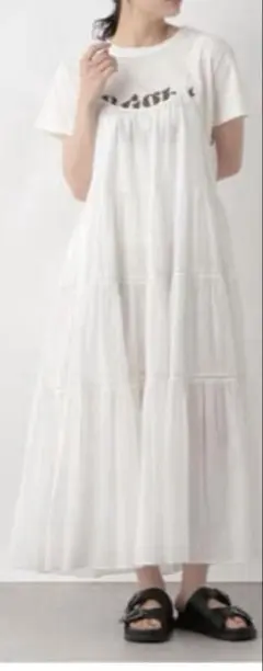 LOWRYS FARM コットンボイルサマードレス