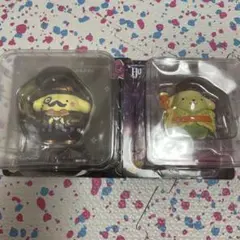 サンリオキャラクターズ　Happyくじ　フィギュア　ポムポムプリン　2種セット