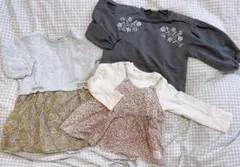 【90〜100cm】アンパンマントップス他　3点