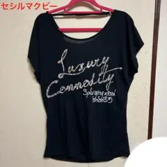 カットソー スパンコール CECIL Mc BEE CECIL McBEE