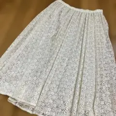 레이스 스커트