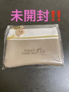 【新品未開封‼️】不二家　ペコちゃん　ハートチャームつき　ポーチのサムネイル