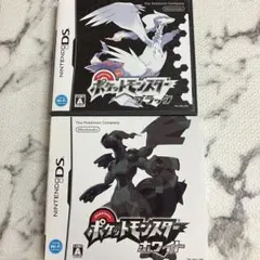 ポケットモンスターブラック・ホワイト　2本セット【d193355a】