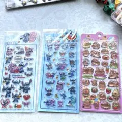 立体シール3枚セット