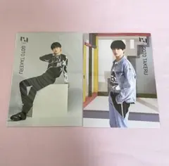 INI 後藤威尊 タワレコカフェ M期 前半 後半 ポストカード