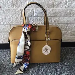 新品未使用タグ・スカーフ付 2wayバッグ