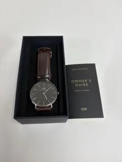 Daniel Wellington ラウンド レザー 時計