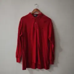 Polo by Ralph Lauren レッドポロシャツ Lサイズ
