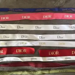 リボンDior, Louis Vuitton, Chanel, Gucci,