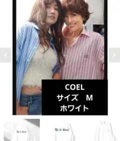 COEL コラボ　バックロゴビッグシャツのサムネイル