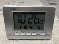 セイコー 電波クロック PYXIS 電波時計 目覚まし時計 置き時計