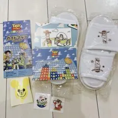 トイ・ストーリー スリッパとステッカーセット