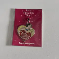 白雪姫　ハート型キーホルダー