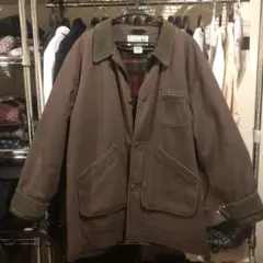 l.l. bean ジャケット ライナー チェック