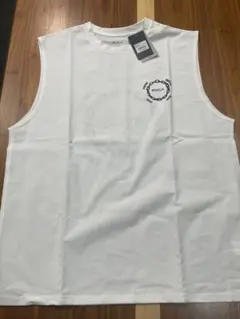 ㉞RVCA ノースリーブ トップス ホワイト XLのサムネイル
