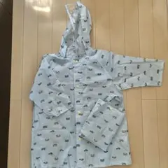 【コメント割引あり✨】キッズ　レインコート　車柄　男の子