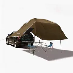 タープ テント カーサイドタープ 車用 日よけカーテント 設営簡単 単体使用可能のサムネイル