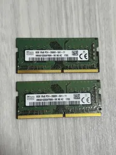 SK hynix (8GBx2)DDR4 メモリ 2666MHz 16GB Skhynix8GB-PC4_DDR4_-2666P-