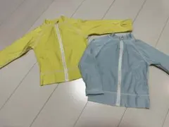 ラッシュガード 2色セット イエロー・ブルー