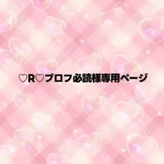 ♡R♡プロフ必読様専用ページ うちわ文字 オーダー