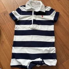 美品　ラルフローレンRalph Lauren ポロシャツ 12M ボーダー