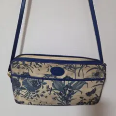 【美品】オールドグッチ フローラル 花柄 ショルダーバッグ