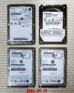 HDD 100 / 60 / 40 / 40GB 2.5インチ 4セット