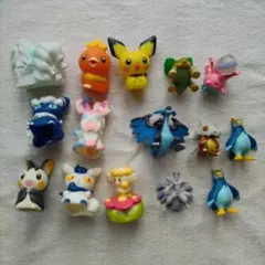 ポケモン 指人形&フィギア&シールいろいろ