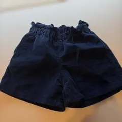 西松屋　120cm ネイビー コーデュロイ ショートパンツ