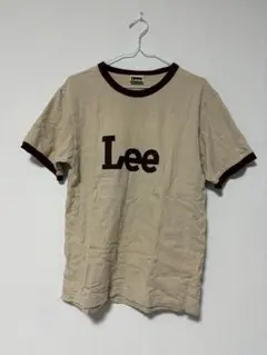 Lee リンガーTシャツ ベージュ ブラウンのサムネイル