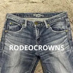 RODEOCROWNS スキニーデニム インディゴ Lサイズ