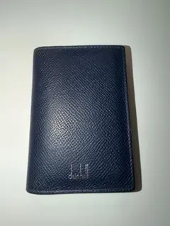 dunhill サムライブルー限定コラボ！本革レザー 名刺入れ - メルカリ