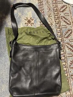 【最終価格】美品　オールドコーチ　ショルダーバッグ　オールレザー【ユニセックス】