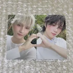 TXT starkissed ボムギュ ヒュニンカイ トレカ フォトカード盤 白